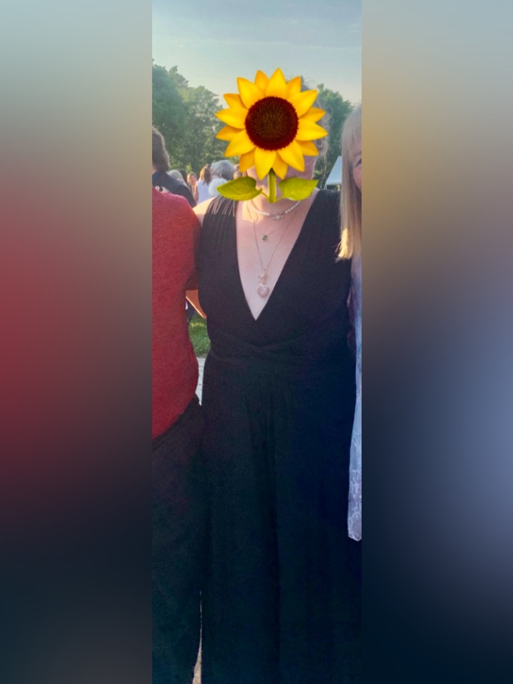 Black V-Neck Sleeveless Women’s Dress